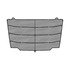 A17-20831-003 by FREIGHTLINER - Grille Screen - Aluminum, Black