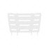 A17-20876-001 by FREIGHTLINER - Winter and Bug Grille Screen Kit - Fiber, White