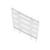 A17-20876-001 by FREIGHTLINER - Winter and Bug Grille Screen Kit - Fiber, White