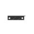 A1717570000 by FREIGHTLINER - Hood Guide Bracket - Left Side, Steel, 0.18 in. THK