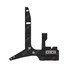 A17-17987-001 by FREIGHTLINER - Hood Support - Right Side, Ductile Iron, Black, 0.32 in. THK