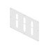 A1718076000 by FREIGHTLINER - Winter and Bug Grille Screen Kit - Nylon and Vinyl Polyester, White, 1031 mm x 590 mm