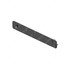 A1718770000 by FREIGHTLINER - Mud Flap Bracket - Steel, Black, 0.18 in. THK