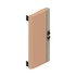 A18-37217-024 by FREIGHTLINER - Sleeper Cabinet Door - RH or LH, ABS, Tumbleweed, 553 mm x 240 mm