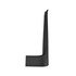 A18-37996-002 by FREIGHTLINER - Body A-Pillar - RH or LH, Glass Fiber Reinforced With Polyester, Satin Black, 886.43 mm x 720.54 mm