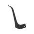 A1837996003 by FREIGHTLINER - Body A-Pillar - Right Side, Glass Fiber Reinforced With Polyester, Satin Black, 886.43 mm x 720.54 mm