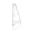 A1826967002 by FREIGHTLINER - Firewall - Steel, 1.89 mm THK