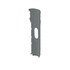 A18-49155-000 by FREIGHTLINER - Sleeper Side Panel Trim - Left Side, Polypropylene, Slate Gray, 1134.75 mm x 239.93 mm