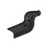 A18-42679-002 by FREIGHTLINER - Fender Support - Left Side, Steel, Black, 433.43 mm x 227.67 mm, 1.78 mm THK