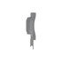 A18-54053-003 by FREIGHTLINER - Sleeper Side Panel Trim - Upholstery, Side Panel, with Pop Out Window, Opal Gray, ABS, Right Hand