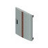 A18-57362-004 by FREIGHTLINER - Sleeper Cabinet Door - Left Side, Thermoplastic Olefin, Slate Gray, 555.75 mm x 437.27 mm