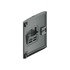 A18-57362-004 by FREIGHTLINER - Sleeper Cabinet Door - Left Side, Thermoplastic Olefin, Slate Gray, 555.75 mm x 437.27 mm