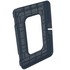 A18-58833-003 by FREIGHTLINER - Sleeper Side Panel Trim - Trim, Door, Sleeper Access, with Vent, Carbon, Thermoplastic Olefin