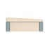 A18-52597-000 by FREIGHTLINER - Sleeper Cabinet Fascia - Left Side, 473.6 mm x 76.25 mm