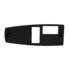 A18-63072-201 by FREIGHTLINER - Door Switch Trim Panel - ABS, Laser Black, 160.6 mm x 59.8 mm, 3 mm THK