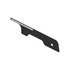 A18-63655-004 by FREIGHTLINER - Side Skirt - Left Side, Polyethylene, Black, 44 in. x 7.87 in., 0.13 in. THK