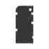 Freightliner A18-59631-003 Sleeper Cabinet Liner Sleeper Cabinet Liner - Right Side, Graphite Black, 1013 mm x 470 mm
