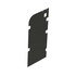 Freightliner A18-59631-003 Sleeper Cabinet Liner Sleeper Cabinet Liner - Right Side, Graphite Black, 1013 mm x 470 mm