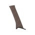 A18-66349-000 by FREIGHTLINER - Body A-Pillar - Left Side, Thermoplastic Olefin, Dark Taupe, 693.56 mm x 485.97 mm