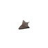 A18-66349-003 by FREIGHTLINER - Body A-Pillar - Right Side, Thermoplastic Olefin, Dark Taupe, 693.56 mm x 485.97 mm