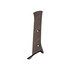 A18-66349-003 by FREIGHTLINER - Body A-Pillar - Right Side, Thermoplastic Olefin, Dark Taupe, 693.56 mm x 485.97 mm