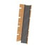 Freightliner A18-69065-005 Sleeper Side Panel Trim Sleeper Side Panel Trim - Upholstery, C-Pillar, Bunk, Gray, Reinforced
