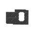 Freightliner A18-69092-101 Sleeper Side Panel Trim Sleeper Side Panel Trim - Upholstery, Sidewall, Window, Gray, Reinforced
