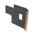 A18-69092-400 by FREIGHTLINER - Sleeper Side Panel Trim - Upholstery, Sidewall, Vent, Fridge, TV Arm, Gray, Reinforced Glass Fiber, Right Hand