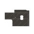 A18-69092-400 by FREIGHTLINER - Sleeper Side Panel Trim - Upholstery, Sidewall, Vent, Fridge, TV Arm, Gray, Reinforced Glass Fiber, Right Hand