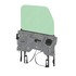 A18-69784-002 by FREIGHTLINER - Door Lock Control Module - Left Side, Gray