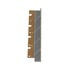 Freightliner A18-71270-100 Sleeper Side Panel Trim Sleeper Side Panel Trim - Upholstery, Sidewall, Window, Gray, Polyester,