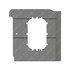 Freightliner A18-71270-101 Sleeper Side Panel Trim Sleeper Side Panel Trim - Upholstery, Sidewall, Window, Gray, Polyester,