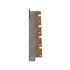 Freightliner A18-71270-101 Sleeper Side Panel Trim Sleeper Side Panel Trim - Upholstery, Sidewall, Window, Gray, Polyester,