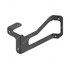 A18-71311-000 by FREIGHTLINER - Radiator Coolant Hose Bracket - Right Side, Steel, Black, 3.2 mm THK