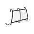 A18-71566-000 by FREIGHTLINER - Sleeper Bunk Restraint Assembly - Nylon Mesh Overwrap