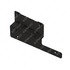 A18-69572-001 by FREIGHTLINER - Overhead Console - Steel, Black, 2.46 mm THK