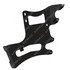 A2128502000 by FREIGHTLINER - Bumper Cover Bracket - Left Side, Steel, Black, 2.46 mm THK