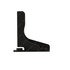 A21-26761-002 by FREIGHTLINER - Bumper Bracket - Left Side, Steel, 0.18 in. THK