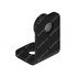 A21-28971-000 by FREIGHTLINER - Bumper Mounting Bracket - Steel, Black, 2 mm THK