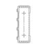 A22-33237-120 by FREIGHTLINER - Fuel Tank Strap Step - Aluminum, 1200 mm x 128 mm, 2.03 mm THK