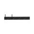 A22-38559-000 by FREIGHTLINER - Mud Flap Bracket - Black, Left Side