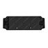 A21-28736-003 by FREIGHTLINER - Bumper Cover - 40% Glass Fiber Reinforced With Polypropylene, Silhouette Gray, 523.73 mm x 175.7 mm