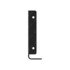 A21-28850-000 by FREIGHTLINER - Bumper Bracket - Left Side, Steel, 6.35 mm THK