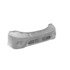 A21-28948-000 by FREIGHTLINER - Bumper - Gray, without Light Cutouts, Global Radar