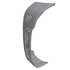 A21-28948-002 by FREIGHTLINER - Bumper - Gray, with Light Cutouts, Global Radar