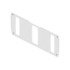 A22-51558-000 by FREIGHTLINER - Winter and Bug Grille Screen Kit - Polyester Reinforced With Nylon/Dacron, White, 1067.7 mm x 393.2 mm