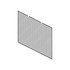 A22-41067-002 by FREIGHTLINER - Grille Screen - Aluminum, Black