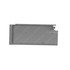 A22-46671-009 by FREIGHTLINER - Overhead Console - Right Side, Polycarbonate/ABS, Slate Gray, 647.1 mm x 278.7 mm