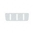 A22-54785-000 by FREIGHTLINER - Winter and Bug Grille Screen Kit - Polyester Reinforced With Nylon/Dacron, White, 1126.2 mm x 376.4 mm