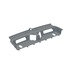 A22-57471-002 by FREIGHTLINER - Overhead Console - Right Side, Polycarbonate/ABS, Slate Gray, 1828.74 mm x 615.55 mm